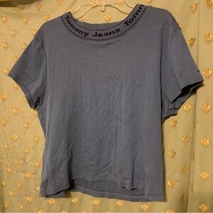 Cropped Tommy Hilfiger Collared Shirt Size XL